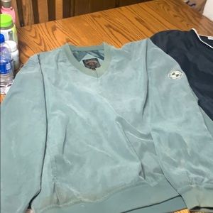 Men’s lined windbreaker pullovers